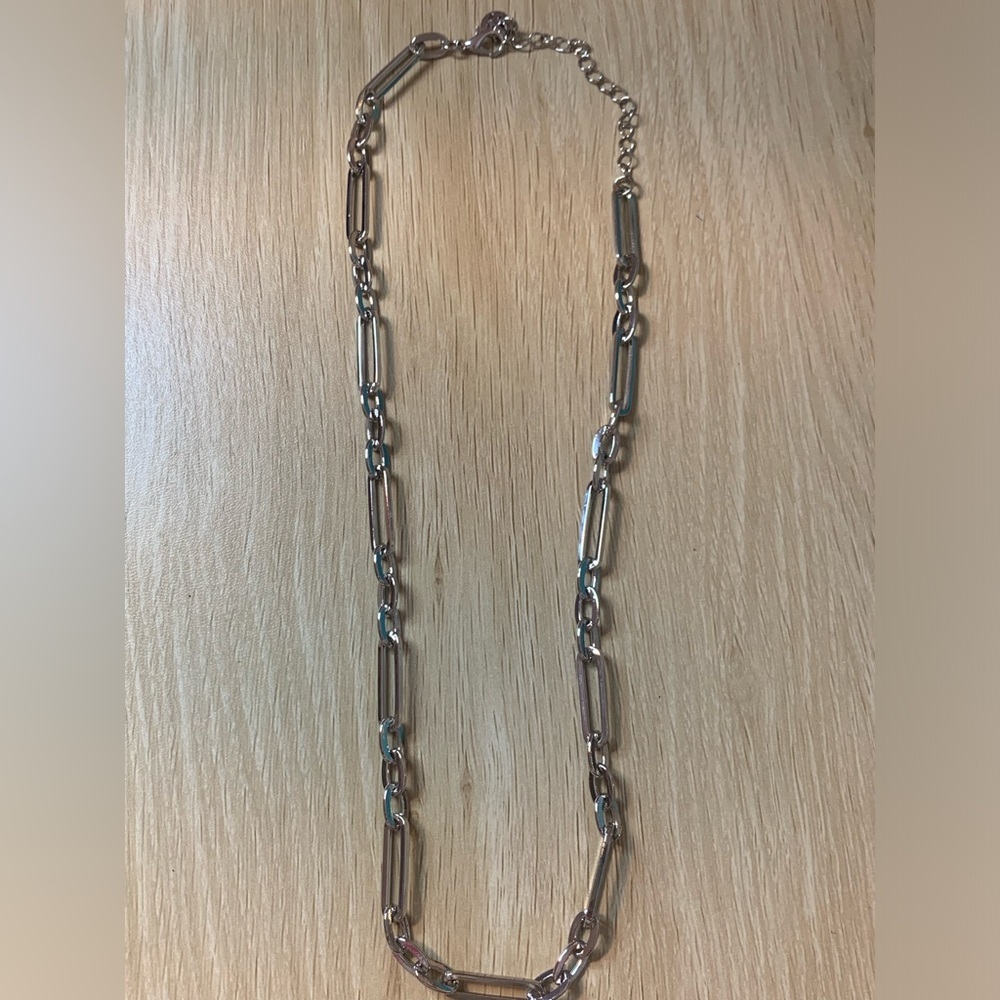 NWOT MARLYN SCHIFF PAPERLINK CHAIN NECKLACE - Picture 1 of 4